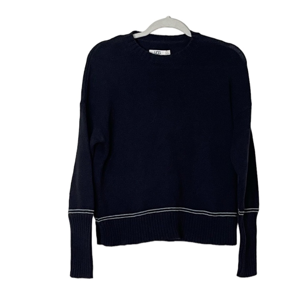 UGG Womens Sweater Crewneck Long Sleeve Size S Color Black
